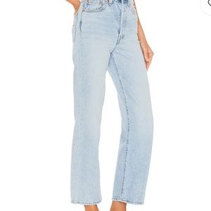 Levi’s Ribcage Ankle Straight Leg Jeans